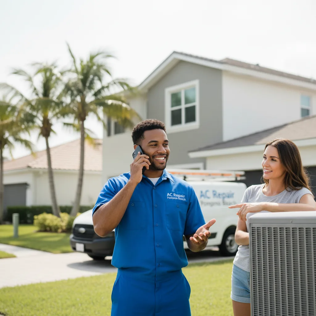 AC Repair Pompano Beach customer support in West Suffield
